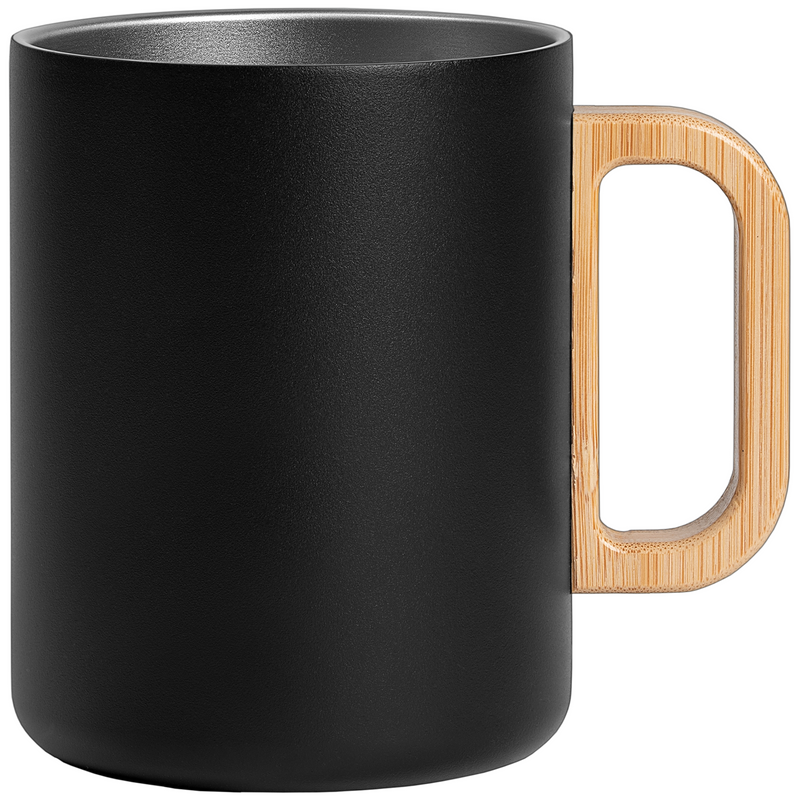 100+ Custom Engraved 15 oz. Bamboo Coffee Mug, Stainless Steel Insulated  Bamboo Travel Mug