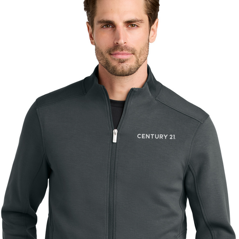 Wordmark OGIO® Transcend Full-Zip Mens - Tarmac Grey – Century 21