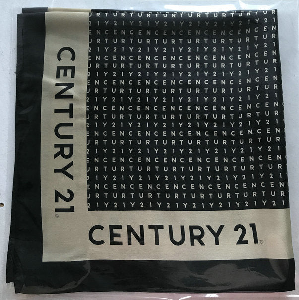 Wordmark Silk Square Scarf – Century 21 Promo Shop USA