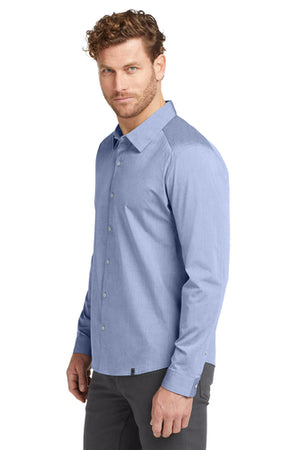 Commuter Shirt C21 Logo, Steel Blue