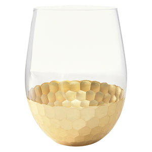 18 OZ. FLORENCE STEMLESS WINE GLASS - Your Logo/Personalized