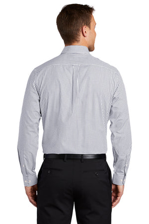 Port Authority Gingham Easy Care Shirt - C21 Logo