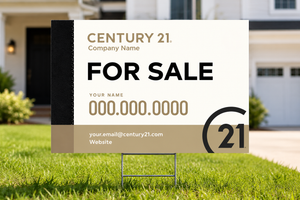 FOR SALE Yard Sign – 18" x 24" (with spikes)