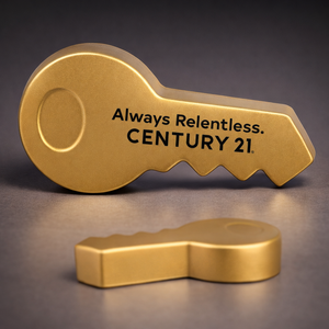 Relentless Gold Anti Stress Key - New