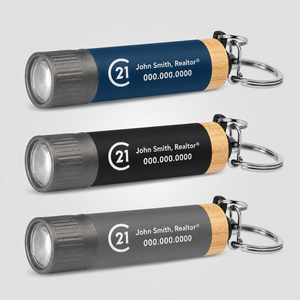 Reborn Aluminium Keychain Flashlight Solid Color | Personalized - FREE SHIPPING