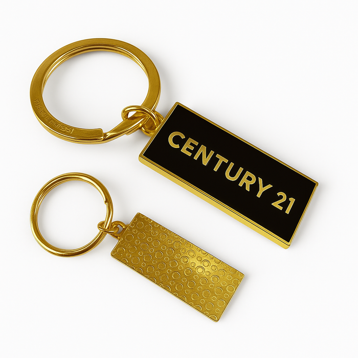 RELENTLESS GOLD KEYCHAIN - Bag of 20 – Century 21 Promo Shop USA
