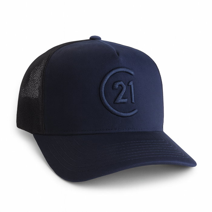 Seal Black Trucker Hat