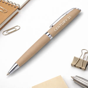 Champagne Gold Rubber Finish Pen