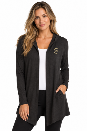 C21 District Women’s Perfect Tri ® Hooded Cardigan