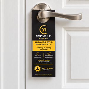 Door Hanger printed on 2 sides | Personalized