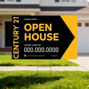 Custom Corrugated Plastic Yard Signs – 18" x 24" ⚡ FAST 48-HOUR PRODUCTION