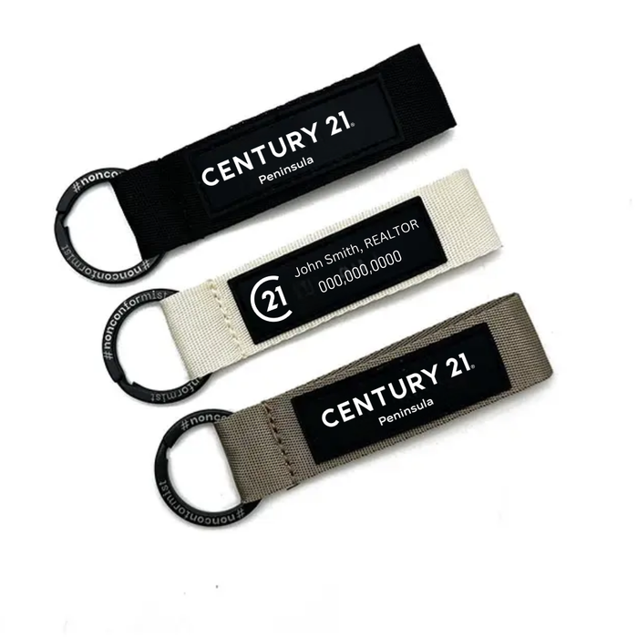 Polyester Short Lanyard with PVC Label