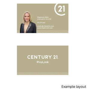 DBA STYLE 2 Business Photo Cards - Standard