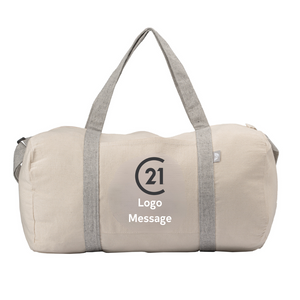 Loom Recycled Cotton Blend Duffel Bag - Personalized