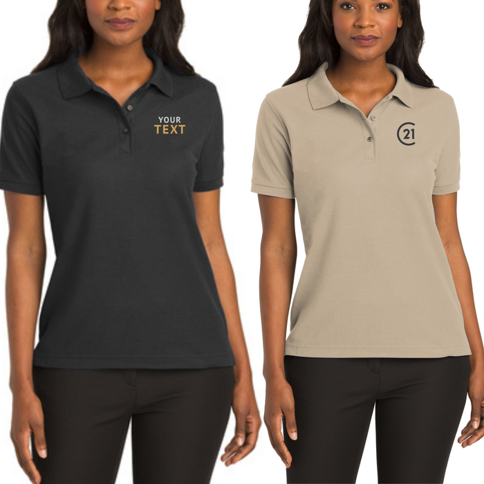 Silk Touch Ladies Polo - Personalized