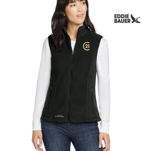 Eddie Bauer® - Ladies Black Fleece Vest