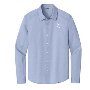 Commuter Shirt C21 Logo, Steel Blue