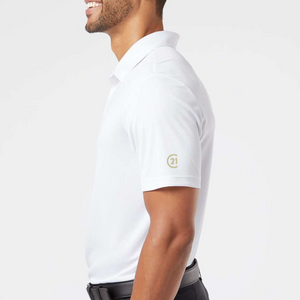 Adidas Mens 3-Stripes Polo – Century 21 Edition