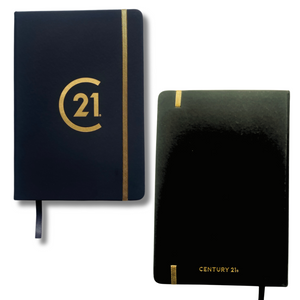 Seal Classic Notebook with Gold Elastic Closure