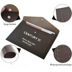 72 pcs Polypropylene Dome Envelope - Personalized