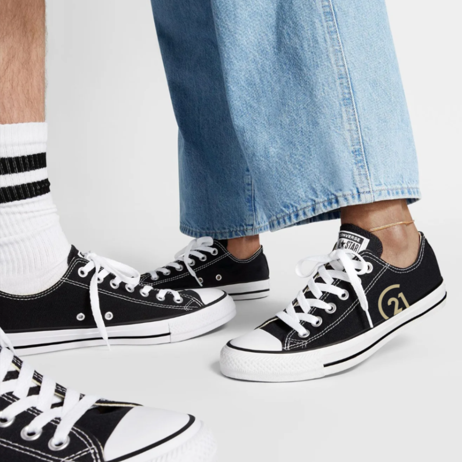 C21 LADIES Converse Chuck Taylor All Star Classic Low Top Sneaker Century 21 Promo Shop USA