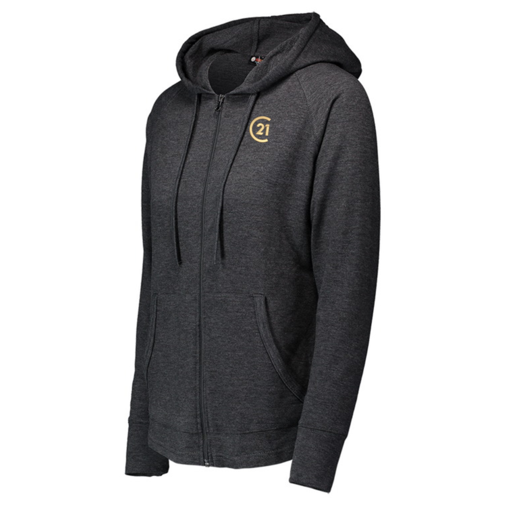 Cashmere Full Zip Hooded Sweatshirt Century 21 Promo Shop USA