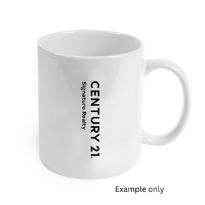 11 oz. White Classic Mug - Your Logo/Name