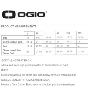 Wordmark OGIO® Transcend Ladies Full-Zip - NEW