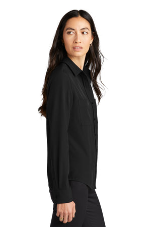 C21 Fine Stretch Crepe Blouse