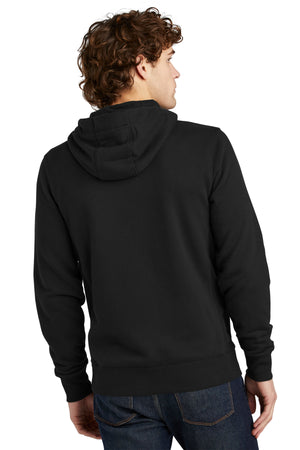 CLOSE OUT - Black New Era® French Terry Full-Zip Hoodie - Mens