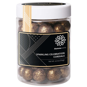 Sparkling Celebration Cordials, Large Jar - Your Logo Label