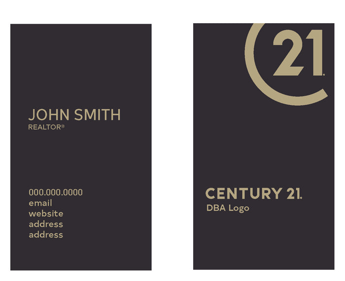 DBA STYLE 1 Business Card - Standard with FREE SHIPPING