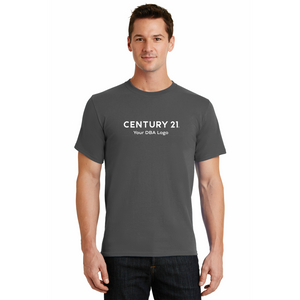 Port & Co Cotton Mens T-Shirt - Personalized (min order 12 pcs)