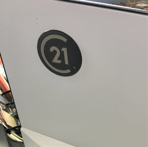 C21 Domed Decal - Century 21 Promo Shop USA