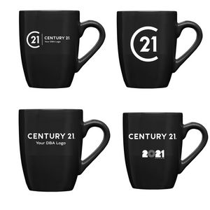 12oz Ceramic Bistro Mug - Your Name/Logo
