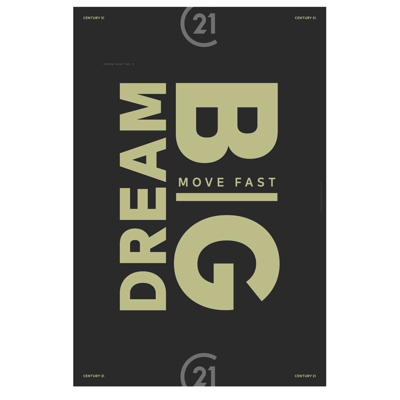 Posters 24 x 36 Century 21 Promo Shop USA