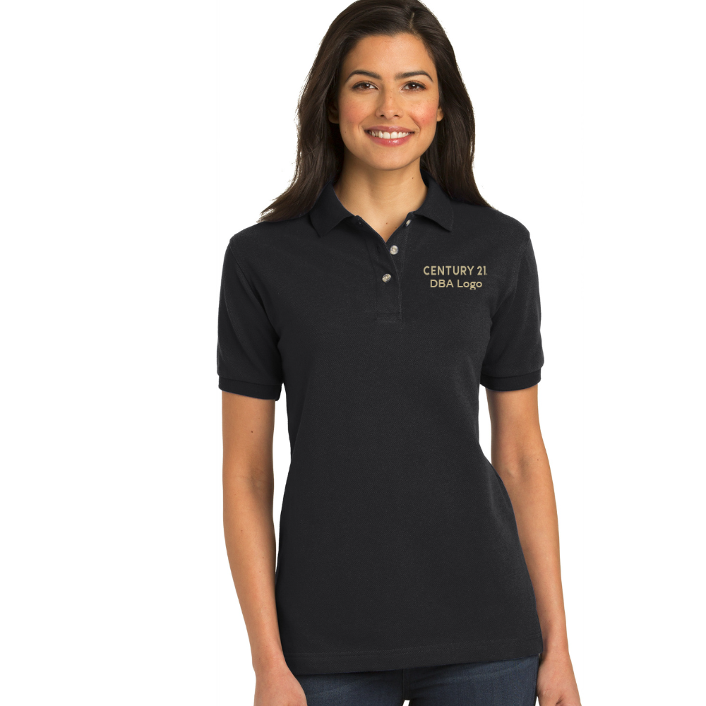 Women's cotton 2024 pique polo shirts