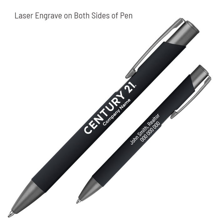 DBA Crosby Softy - Laser Engraved on 2 Sides of Pen!