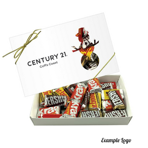 Holiday Cut Out Candy Box - Your Logo