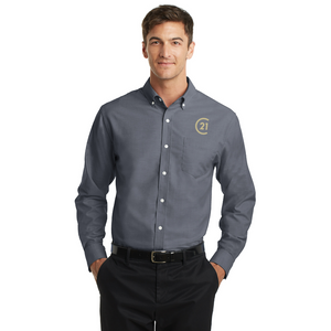 C21 Port Authority® SuperPro™ Oxford Shirt