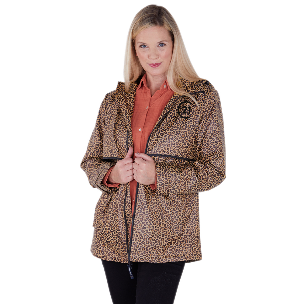 ANIMAL PRINT NEW ENGLANDER RAIN JACKET Century 21 Promo Shop USA