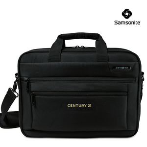 Samsonite Essential Wordmark Briefcase - Checkpoint Friendly