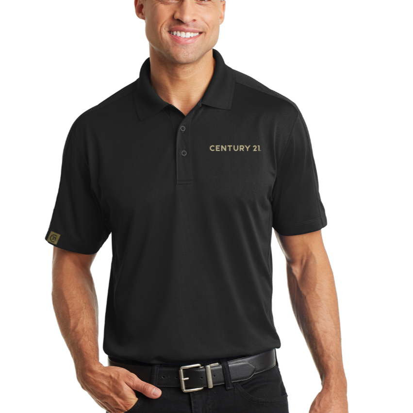 Obsessed Diamond Polo Mens Black