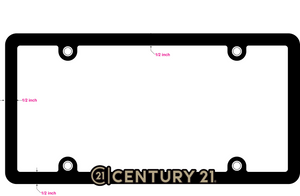 C21 Auto Number Plate Frame