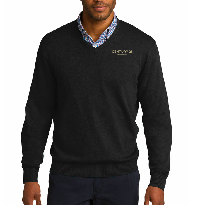DBA Embroidery - Port Authority® V-Neck Sweater