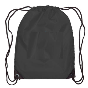 DBA Logo Broadway Polyester Drawstring Bag